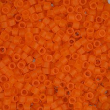 DB0744 Orange Transparent, Size 11/0 Miyuki Delica Beads, 5.2g approx.