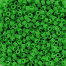 DB0754 Green Pea Opaque, Size 11/0 Miyuki Delica Beads, 5.2g approx.