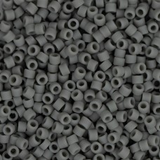 DB0761 Grey Opaque, Size 11/0 Miyuki Delica Beads, 5.2g approx.