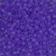 DB0783 Purple Matte-Dyed, Size 11/0 Miyuki Delica Beads, 5.2g approx.