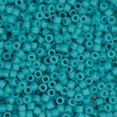 DB0793 Turquoise Green Opaque Matte-Dyed, Size 11/0 Miyuki Delica Beads, 5.2g ap...