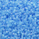 DB0861 Matte Sky Blue AB, Miyuki Delica Beads Size 11/0, 5.2g approx.