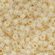 DBS0883 Cream Opaque AB Matte , Colour code 883 Size 15/0 Miyuki Delica Beads, 5.2g approx. DBS0883 Cream Opaque AB Matte , Colour code 883 Size 15/0 Miyuki Delica Beads, 5.2g approx.