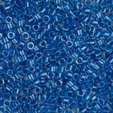 DB0920 Blue Cerulean Sparkle Crystal Lined, Size 11/0 Miyuki Delica Beads, 5.2g ...