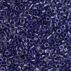 DB0923 Amethyst Sparkle Crystal Lined, Size 11/0 Miyuki Delica Beads, 5.2g appro...