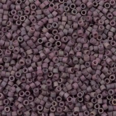 DB1062 Matted Metallic Purple Sage Miyuki 11/0 Delica Beads, 5.2g approx