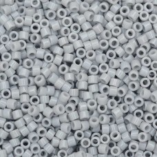 DB1139 Grey Ghost Opaque, Size 11/0 Miyuki Delica Beads, 5.2g approx.