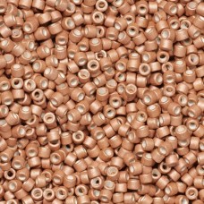 DB1152 Galvanized Semi Matt Champagne, Size 11/0 Miyuki Delica Beads, 5.2g appro...