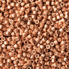 DB1155 Galvanized Semi-Frosted Muscat, Size 11/0 Miyuki Delica Beads, 5.2g appro...