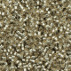 DBS1211  Silver Lined Grey Mist, Colour 1211 15/0 Miyuki Delica Beads, 5.2g approx.