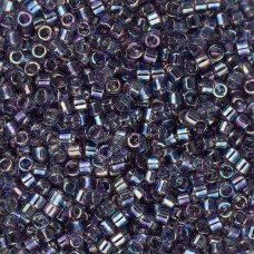 DB1245 Light Amethyst Transparent AB, Size 11/0 Miyuki Delica Beads, 5.2g approx...