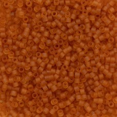 DB1261 Marigold Transparent Matte, Size 11/0 Miyuki Delica Beads, 5.2g approx.