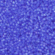 DB1285 Blue Azure Transparent AB Matte, Size 11/0 Miyuki Delica Beads, 5.2g approx.