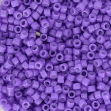 DB1379 Violet Opaque Dyed, Size 11/0 Miyuki Delica Beads, 5.2g approx.