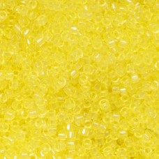 DB1401 Transparent Pale Yellow, Size 11/0 Miyuki Delica Beads, 5.2g approx. *Bei...