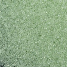 DB1404 Pale Green Mist Transparent, Size 11/0 Miyuki Delica Beads, 5.2g approx. ...