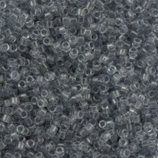 DB1406 Pale Grey Transparent, Size 11/0 Miyuki Delica Beads, 5.2g approx. *Being...