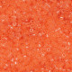DB1411 Transparent Peach, Size 11/0 Miyuki Delica Beads, 5.2g approx. *Being discontinued by Factory*