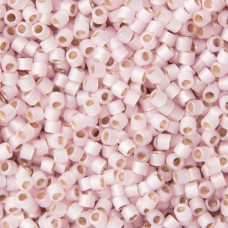 DB1457 Silver Lined Pale Rose Opal, Size 11/0 Miyuki Delica Beads, 5.2g approx. ...