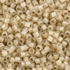 DB1458 Silver Lined Light Honey Opal, Size 11/0 Miyuki Delica Beads, 5.2g approx...