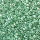 DBS1483 Transparent Mint Luster, Colour 1483 15/0 Miyuki Delica Beads, 5.2g approx. DBS1483 Transparent Mint Luster, Colour 1483 15/0 Miyuki Delica Beads, 5.2g approx.