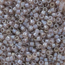 DB1486 Taupe Transparent Luster, Size 11/0 Miyuki Delica Beads, 5.2g approx.