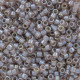 DBS1486 Transp Taupe Luster, Colour 1486 15/0 Miyuki Delica Beads, 5.2g approx. DBS1486 Transp Taupe Luster, Colour 1486 15/0 Miyuki Delica Beads, 5.2g approx.