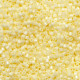 DBS1491 Opaque Pale Yellow, 15/0 Miyuki Delica Beads, 5.2g approx. DBS1491 Opaque Pale Yellow, 15/0 Miyuki Delica Beads, 5.2g approx.