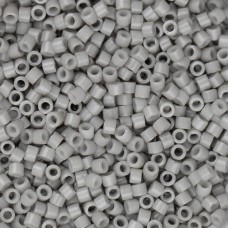 DB1498 Light Grey Smoke Opaque, Size 11/0 Miyuki Delica Beads, 5.2g approx.