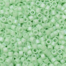 DB1526 Light Mint Opaque AB Matte, Size 11/0 Miyuki Delica Beads, 5.2g approx. *...