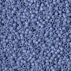 DB1527 Opaque Light Sky Blue AB Matte, Size 11/0 Miyuki Delica Beads, 5.2g appro...