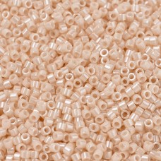 DBL1532 Light Peach Ceylon size 8/0 Miyuki Delica Beads, 5.2g approx.