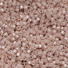 DBL1535 Opaque Pale Rose Ceylon Luster size 8/0 Miyuki Delica Beads, Colour 1535...
