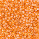 DBS1563 Opaque Mandarin Luster, Colour 1563 15/0 Miyuki Delica Beads, 5.2g approx. DBS1563 Opaque Mandarin Luster, Colour 1563 15/0 Miyuki Delica Beads, 5.2g approx.