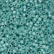 DB1576 Seagreen Opaque AB, Size 11/0 Miyuki Delica Beads, 5.2g approx.