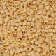 DBS1581 Matte Opaque Pear, Colour 1581 15/0 Miyuki Delica Beads, 5.2g approx. DBS1581 Matte Opaque Pear, Colour 1581 15/0 Miyuki Delica Beads, 5.2g approx.