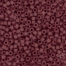 DB1584 Brown Opaque Frosted Matte, Size 11/0 Miyuki Delica Beads, 5.2g approx.