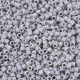 DBS1598 Matte Opaque Ghost Grey AB, Colour 1598 15/0 Miyuki Delica Beads, 5.2g approx. DBS1598 Matte Opaque Ghost Grey AB, Colour 1598 15/0 Miyuki Delica Beads, 5.2g approx.