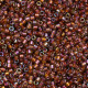 DB1692 Silver Lined Glazed Dark Honey AB, Size 11/0 Miyuki Delica Beads, 5.2g approx.