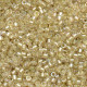DB1766 Sparkling Celery Lined Lt Tea Rose AB, Size 11/0 Miyuki Delica Beads, 5.2g approx.