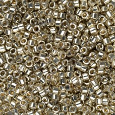 DBM1831 Duracoat Galvanised Silver Miyuki  Miyuki Delica Beads colour code 1831 ...