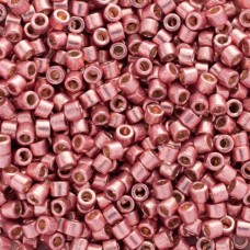 DBM1839 Duracoat Galvanised Dark Coral  Miyuki Delica Beads Size 10/0 - Colour C...