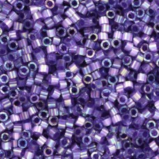 DB1881 Dark Orchid AB Silk Inside Dyed Size 11/0 Miyuki Delica Beads 5.2g approx...