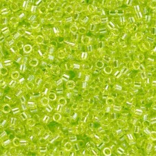 DB1888 Chartreuse Transparent Luster, Size 11/0 Miyuki Delica Beads, 5.2g approx...
