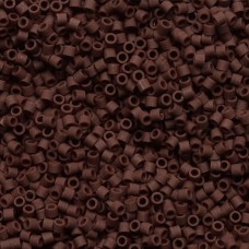 DB1910 Espresso Opaque Matte, Size 11/0 Miyuki Delica Beads, 5.2g approx. 
