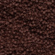 DBS1910 Matte Opaque Espresso, Colour 1910 15/0 Miyuki Delica Beads, 5.2g approx. DBS1910 Matte Opaque Espresso, Colour 1910 15/0 Miyuki Delica Beads, 5.2g approx.
