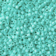 DB2122 Duracoat Opaque Dyed Robin Egg Blue, Size 11/0 Miyuki Delica Beads, 5.2g ...