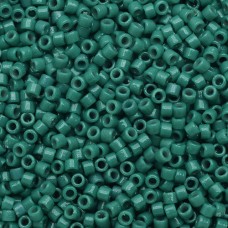 DB2131 Duracoat Opaque Dyed Leaf Green, Size 11/0 Miyuki Delica Beads, 5.2g appr...