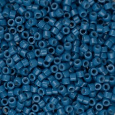 DB2135 Duracoat Opaque Dyed Dusk Blue, Size 11/0 Miyuki Delica Beads, 5.2g appro...