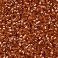 DB2151 Rose Copper S/L Duracoat Miyuki 11/0 Delica Beads, 5.2g approx.